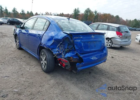 2012 Nissan Sentra 2.0 Sr z USA, uszkodzony, nr VIN 3N1AB6AP9CL754537